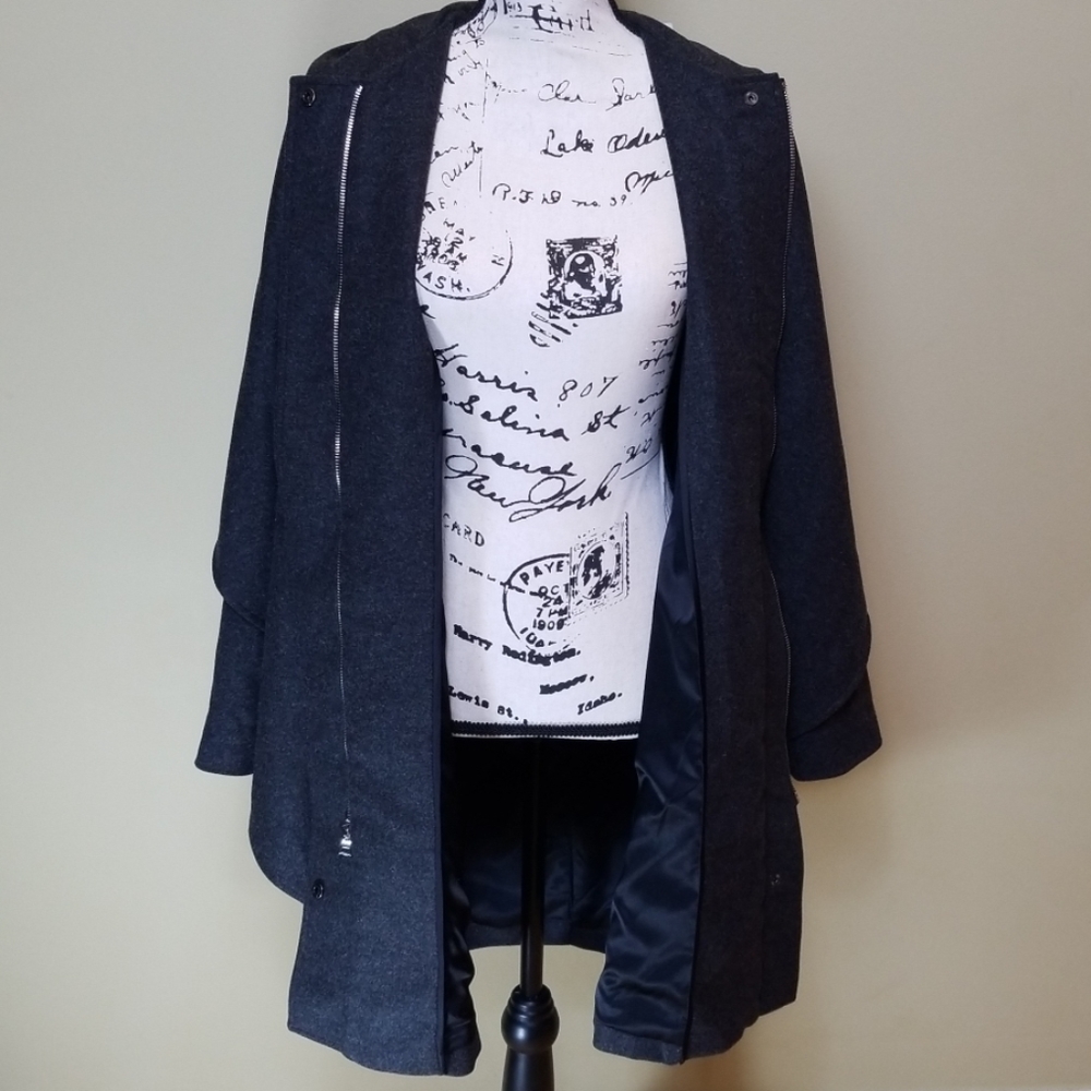 7 for All Mankind New Stunning Wool Coat - Picture 5 of 7
